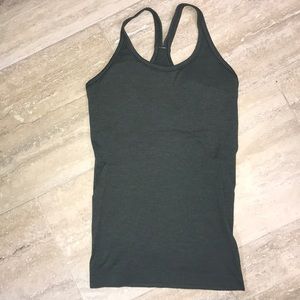 Lululemon army green tank